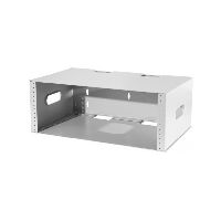 Exertis Connect 907741 19Wandhalter mit Eurolochung, 4 HE, grau