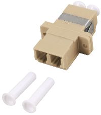 Tecline 996748 LWL Kupplung LC/LC, Duplex, Multimode, Kunststoff-Geh�u