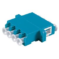 Tecline 395341 LWL Kupplung LC/LC, 4-fach, Singlemode, Kunststoff-Geh�