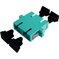 Tecline 996752 LWL Kupplung SC/SC, Duplex, Multimode OM3, Kunststoff-G