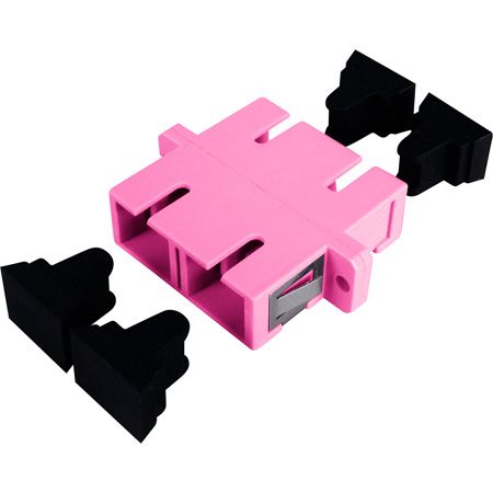 Tecline 996751 LWL Kupplung SC/SC, Duplex, Multimode OM4, Kunststoff-G