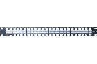 Dexlan 908080 Dexlan Modultr�ger f�r 48 Keystone-Anschlussbuchsen, 19