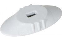 Dacomex 909871 Dacomex Sicherungsplatte, weiss, f�r Diebstahlsicherung